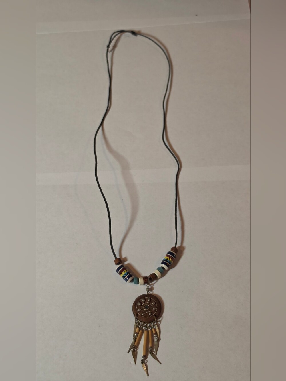 Bohemian Long Beaded Ethnic Necklace